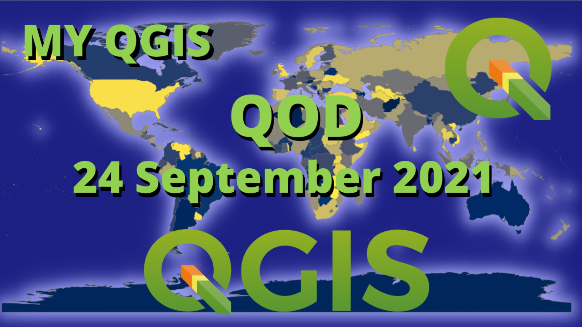 QGIS Open Day – 24 Sept 2021