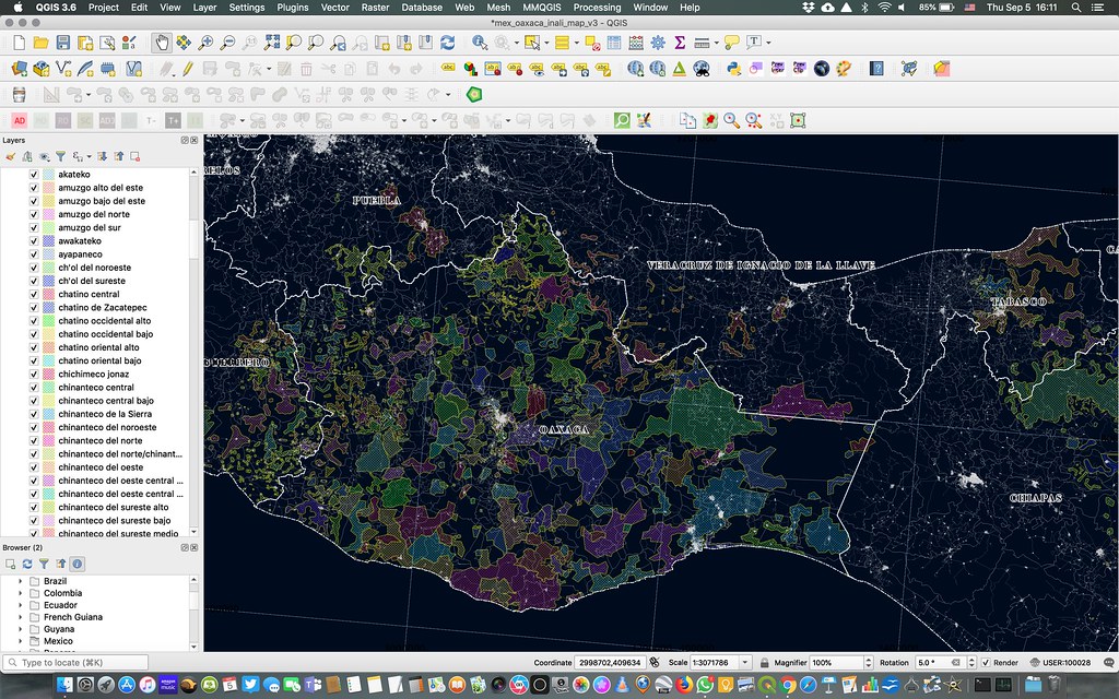 Southern Mexico Ethnolinguistic Mapping