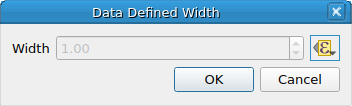 QgsDataDefinedWidthDialog with data-defined width enabled