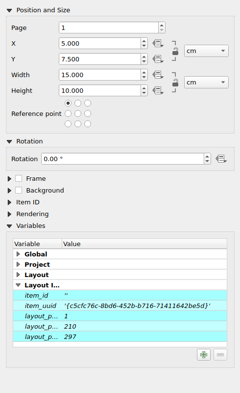 QgsLayoutItemPropertiesWidget