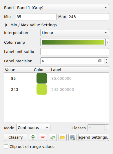 QgsSingleBandPseudoColorRendererWidget