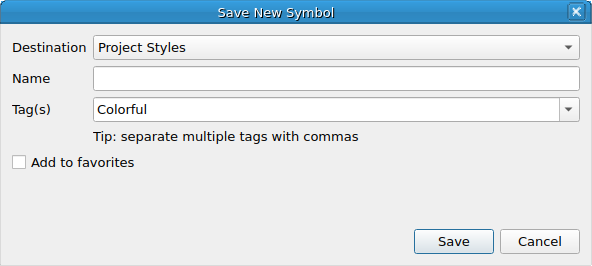 QgsStyleSaveDialog