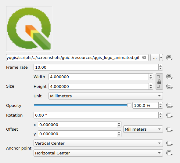 QgsAnimatedMarkerSymbolLayerWidget